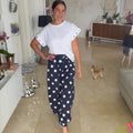 Polka Barrel Pants