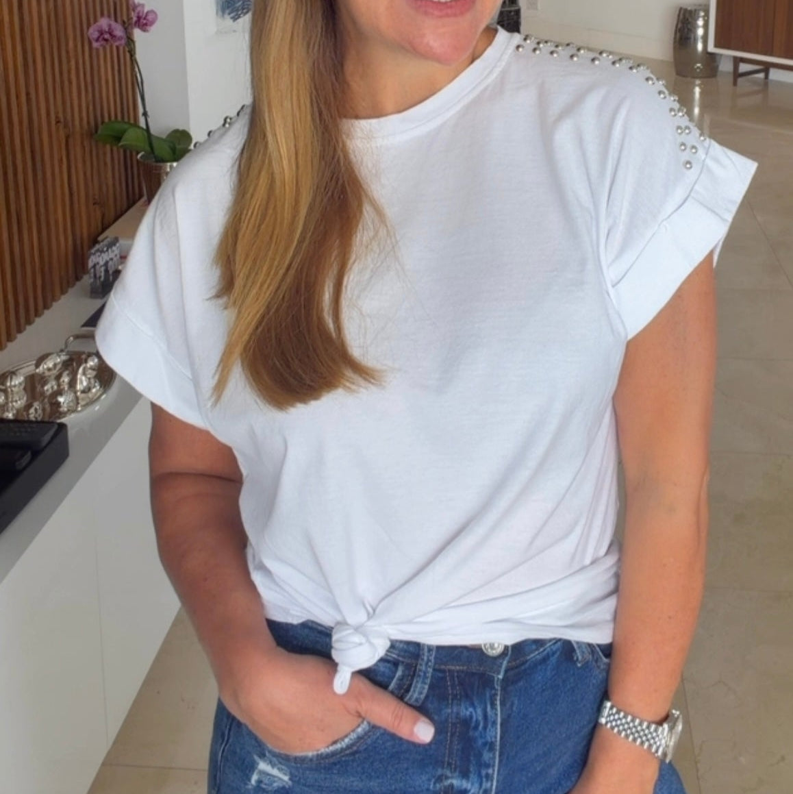 Milano Stud Tee