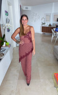 Verona Lace Gingham Set