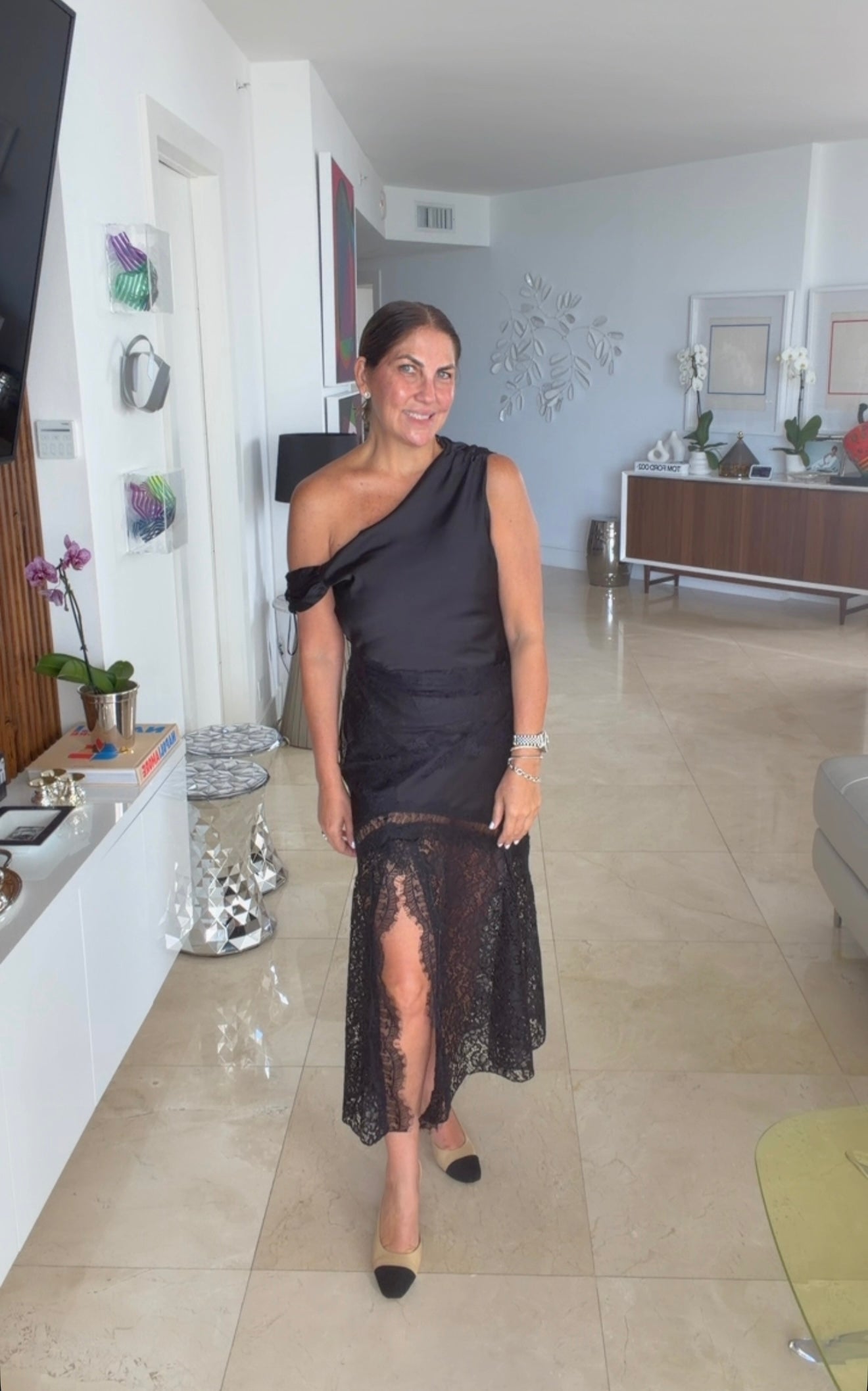 Lace & Silk Muse Skirt