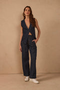 Denim stripes set from Brazil