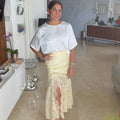 Lace & Silk Muse Skirt