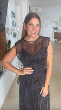 Celeste Organza Silk Top