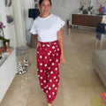 Polka Barrel Pants