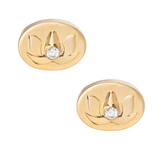 Golden Bloom Studs