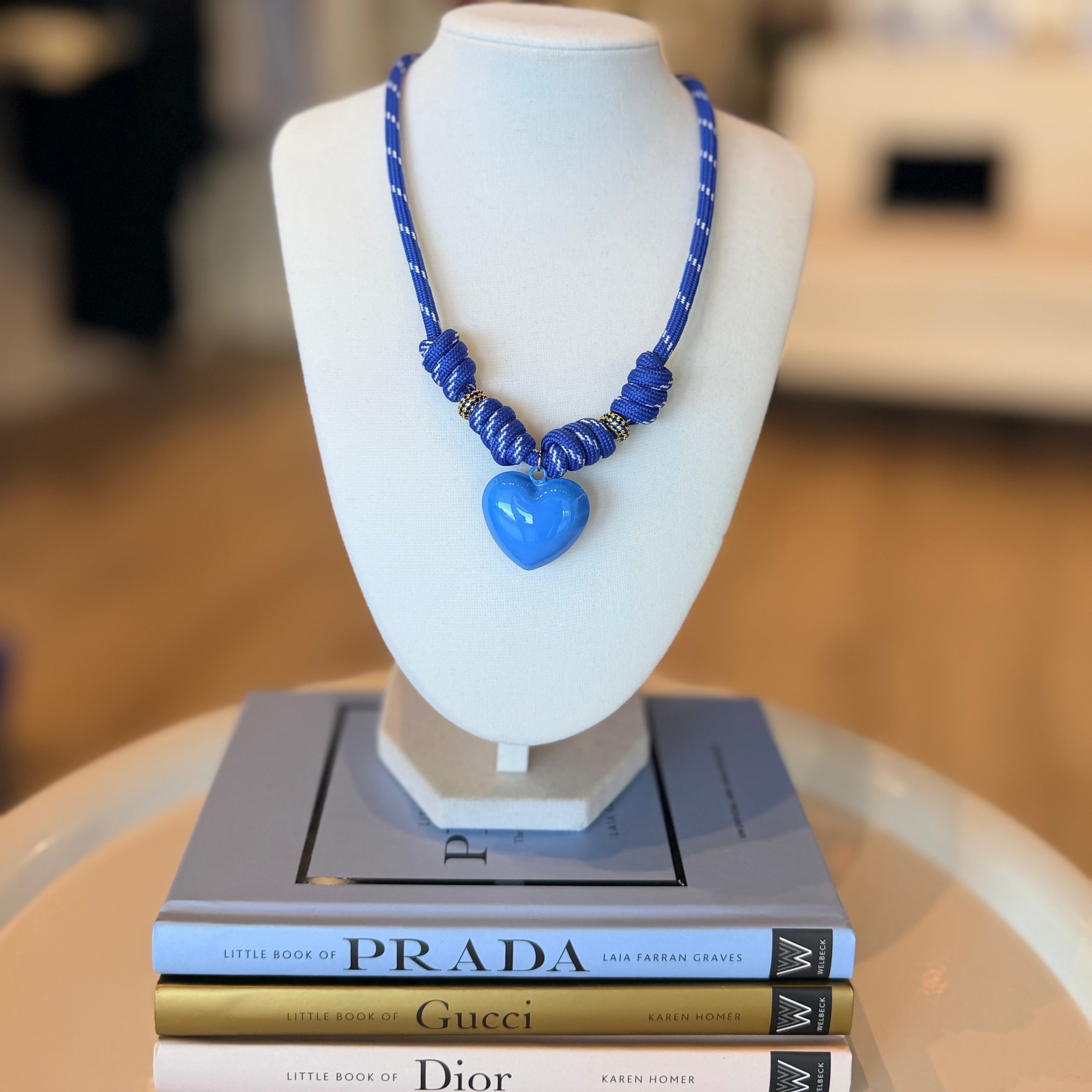Heart Statement cord Necklace