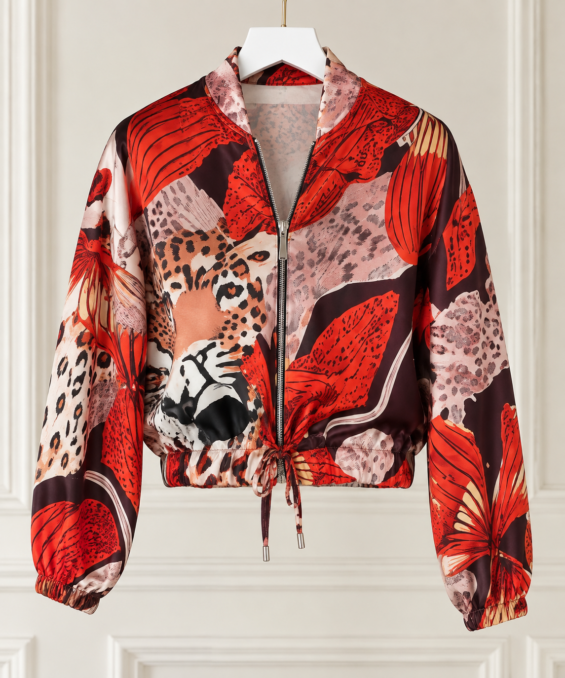 Portofino Printed Bomber Jacket