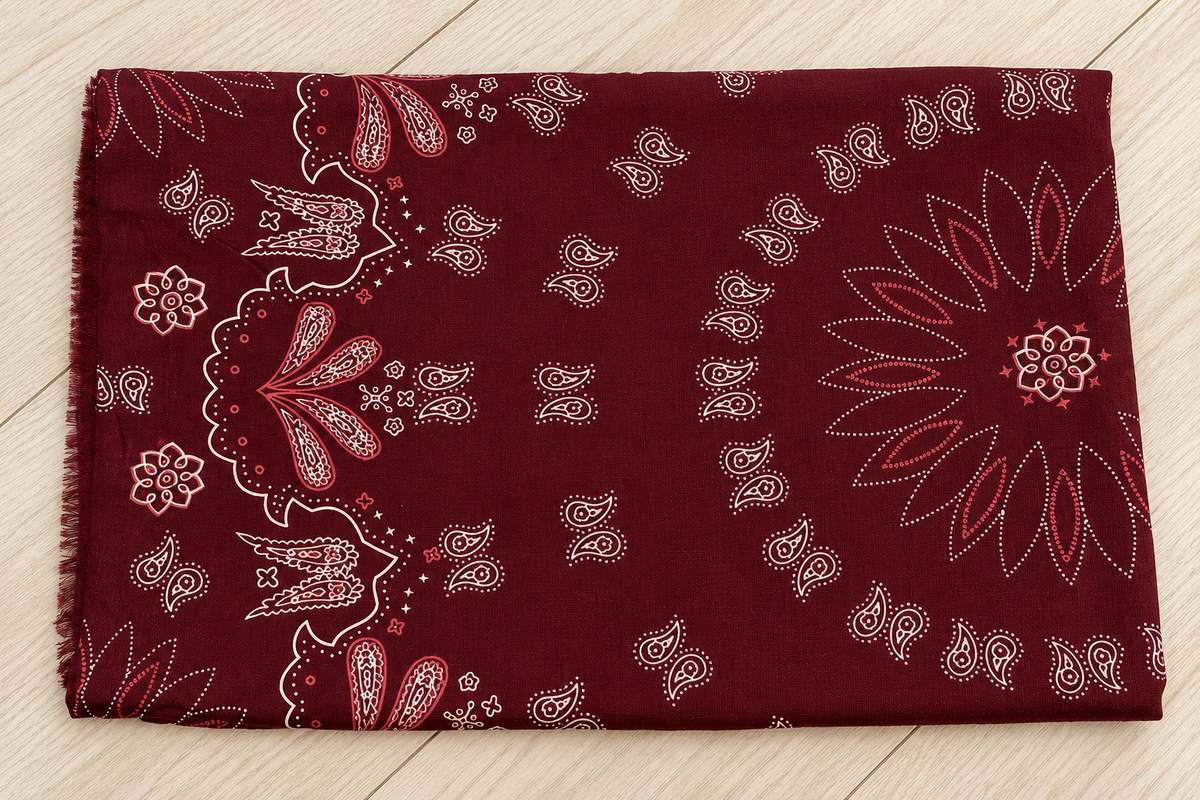 Boho Paisley Scarf