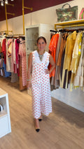 Dolce Polka Knit Jumpsuit