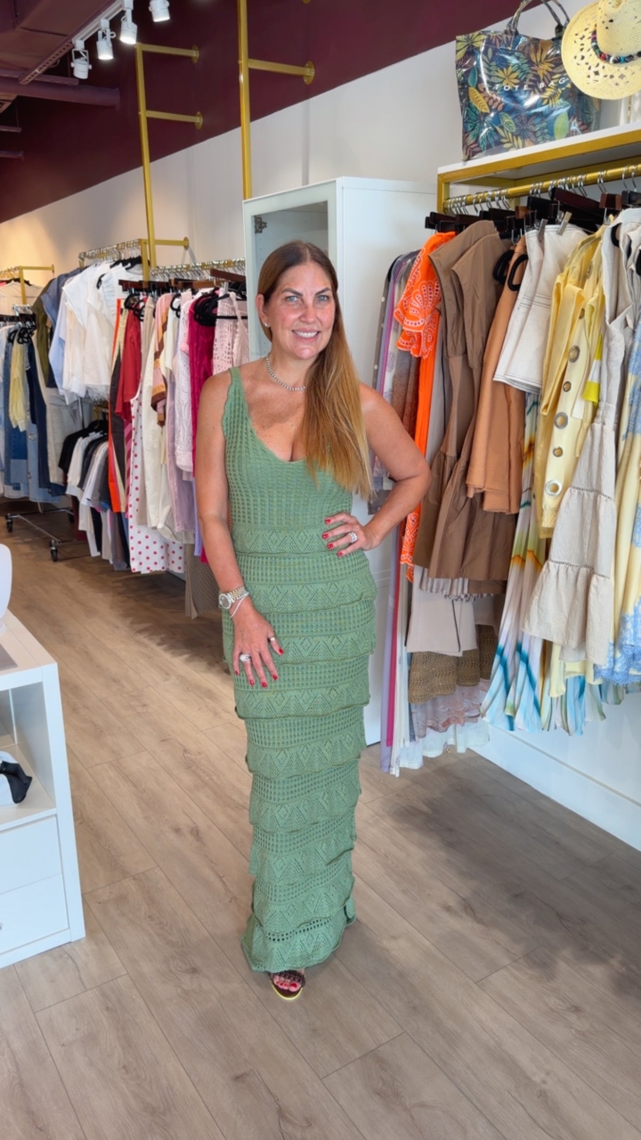 Bahia Crochet Goddess Dress