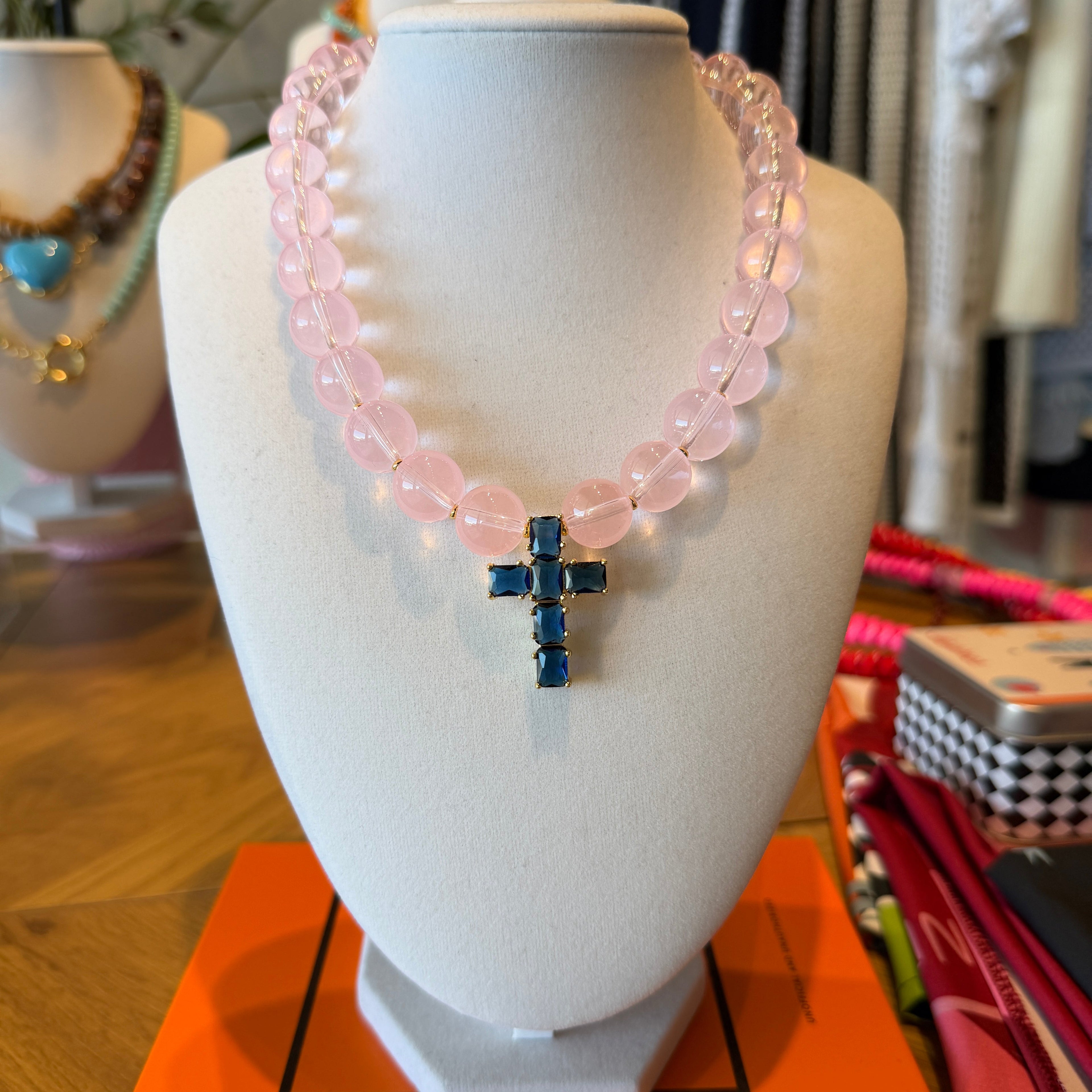 Golden Grace Cross Necklace