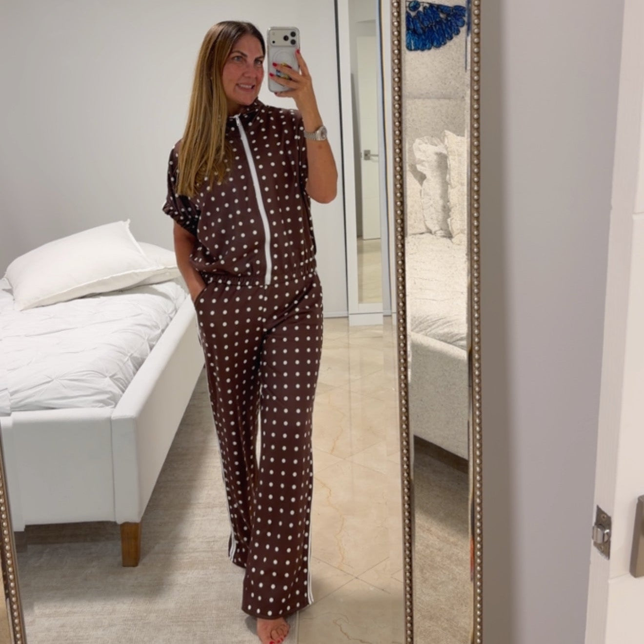 Monaco Polka Lounge Set