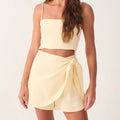 Cut out side Tie Rompers