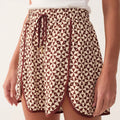 Beige Solar Corrida Short