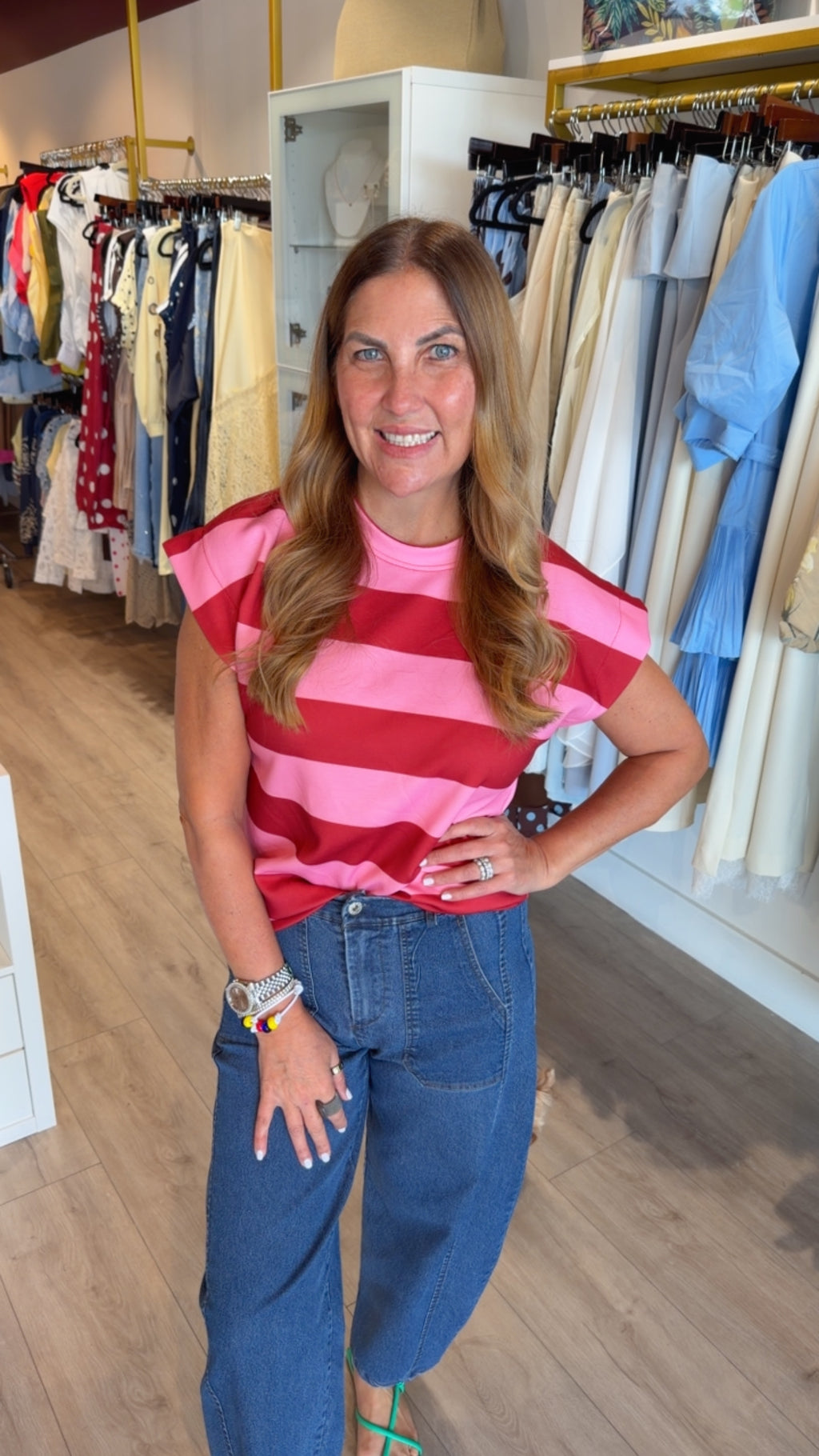 Portofino Stripe Tee