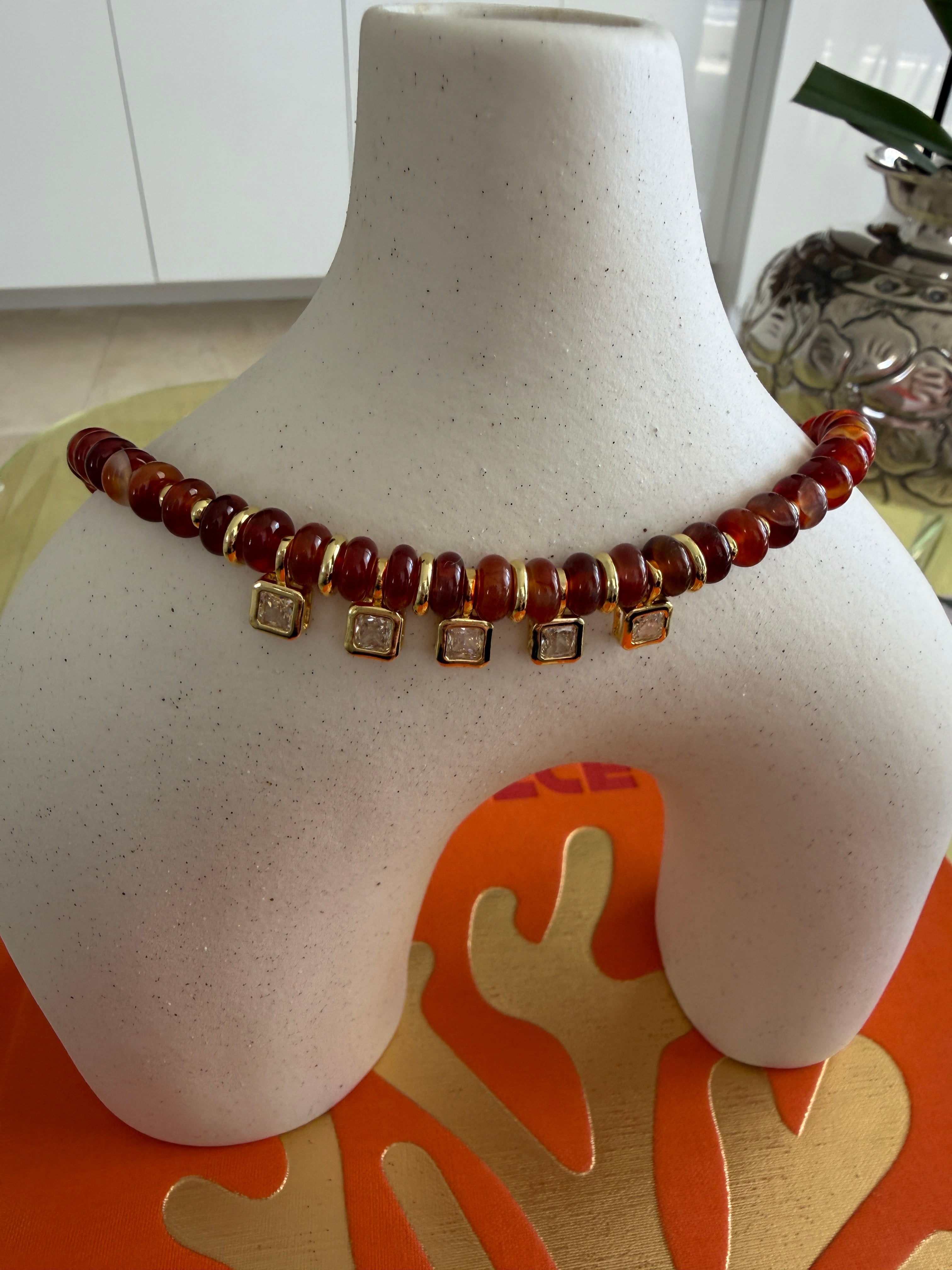 St. Tropez Crystal Necklace