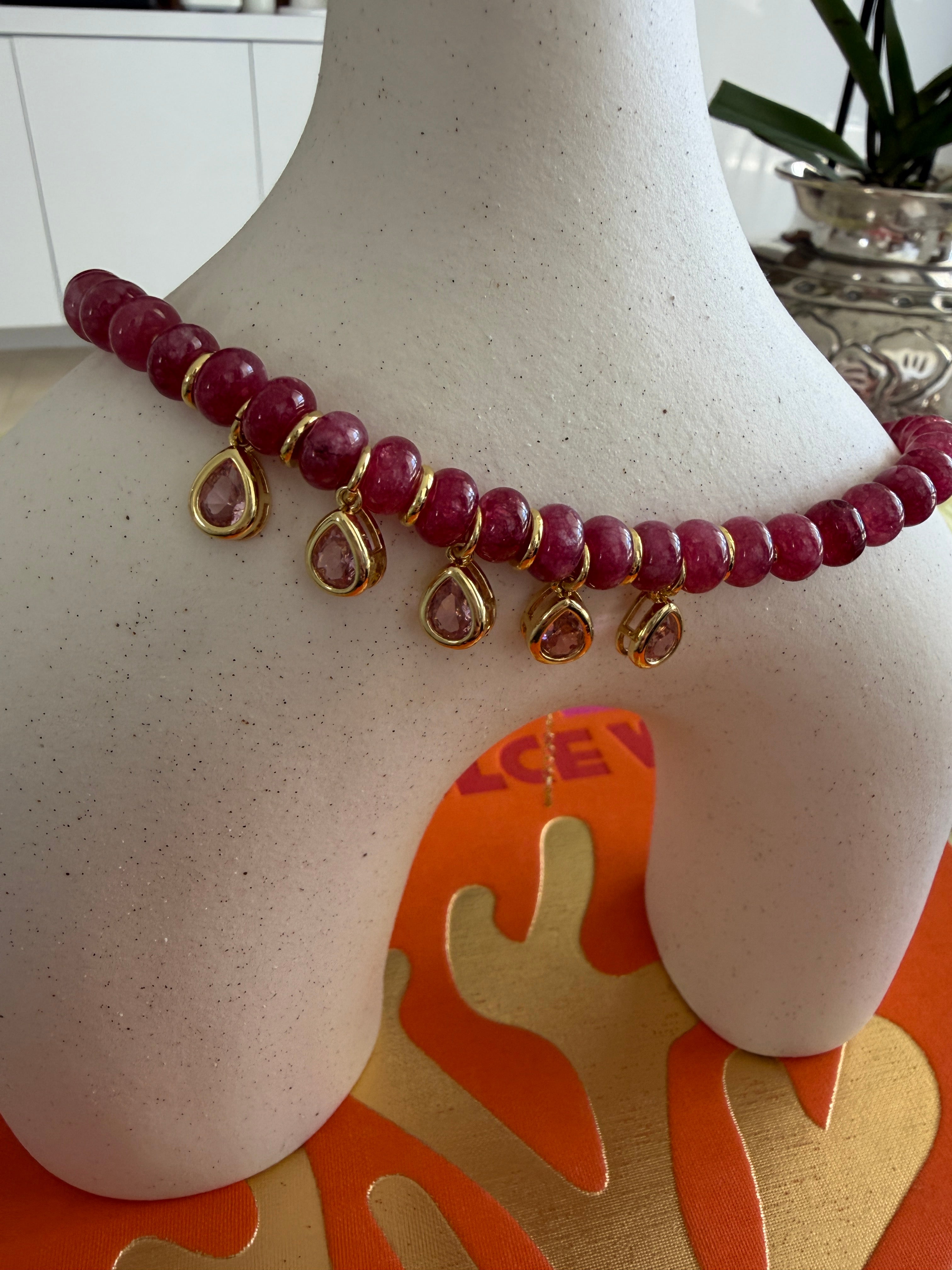St. Tropez Crystal Necklace