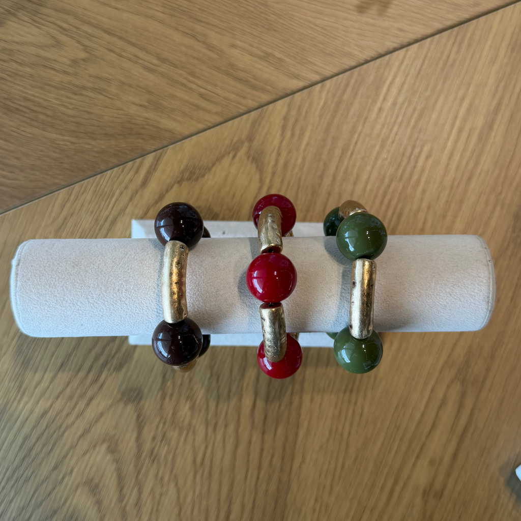 Sculpted Bead Bracelet