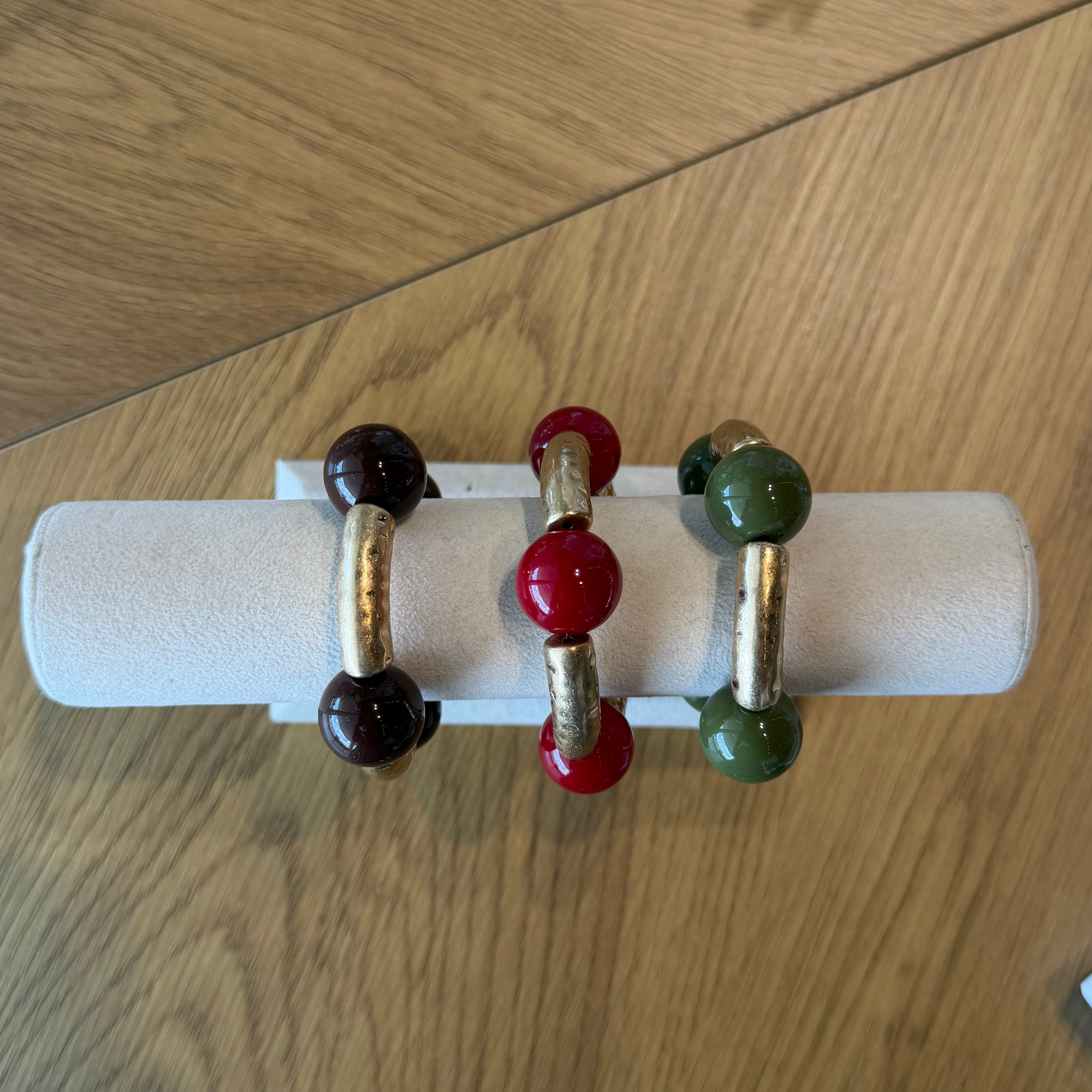 Sculpted Bead Bracelet