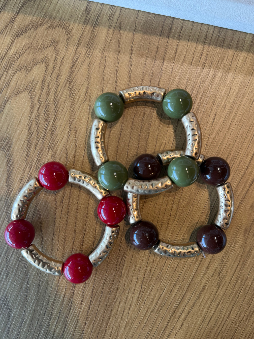 Sculpted Bead Bracelet