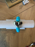 Reflect Heart Bead Bracelet