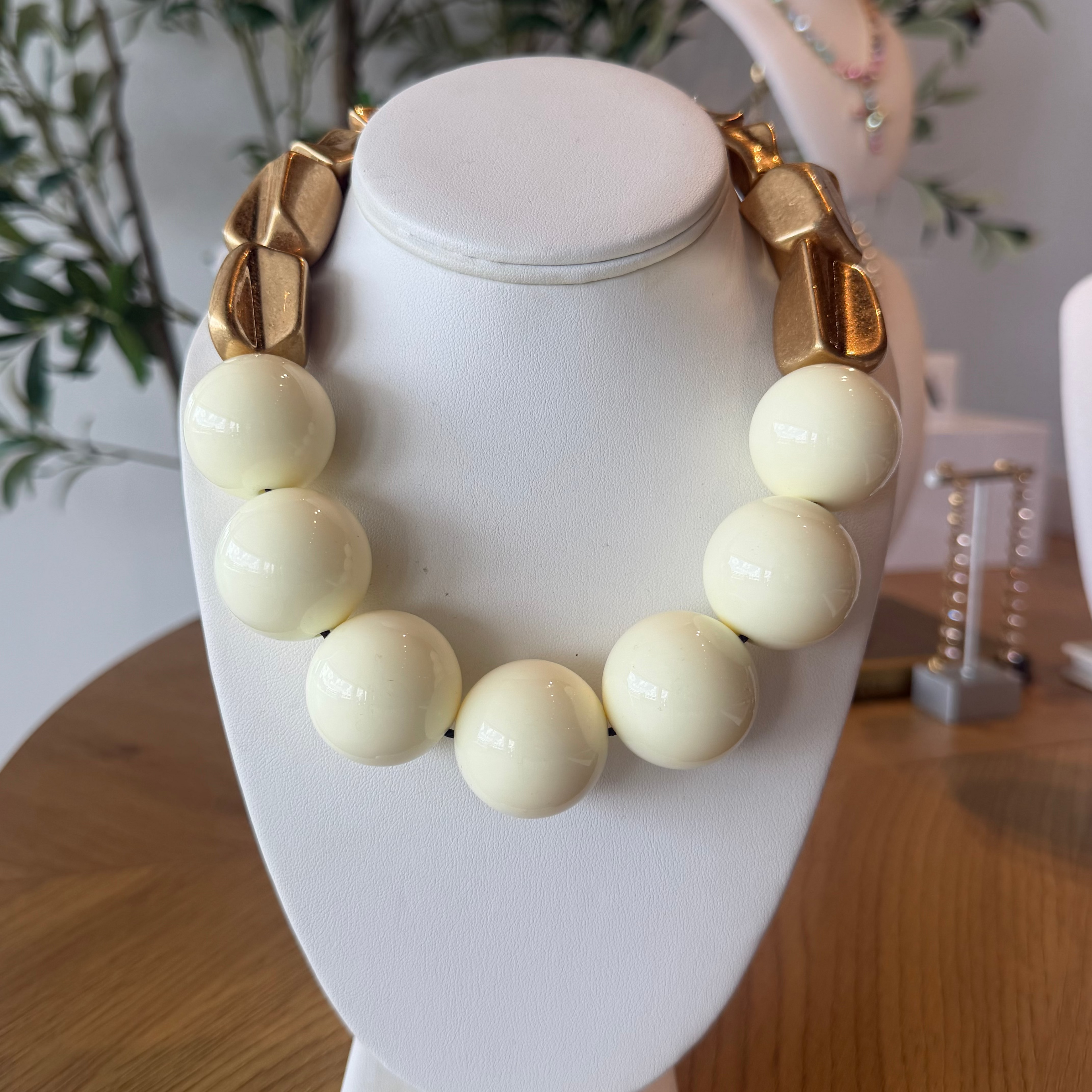 Siena Ivory Statement Necklace