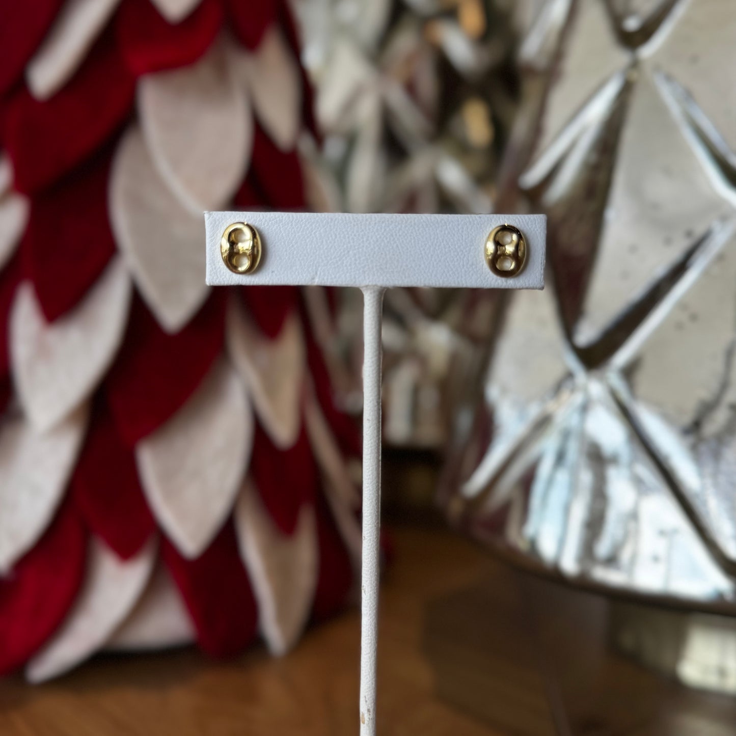 Zarcillos de corazón y mariposa