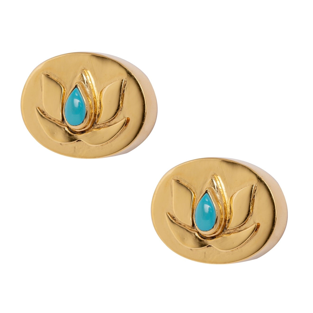 Golden Bloom Studs