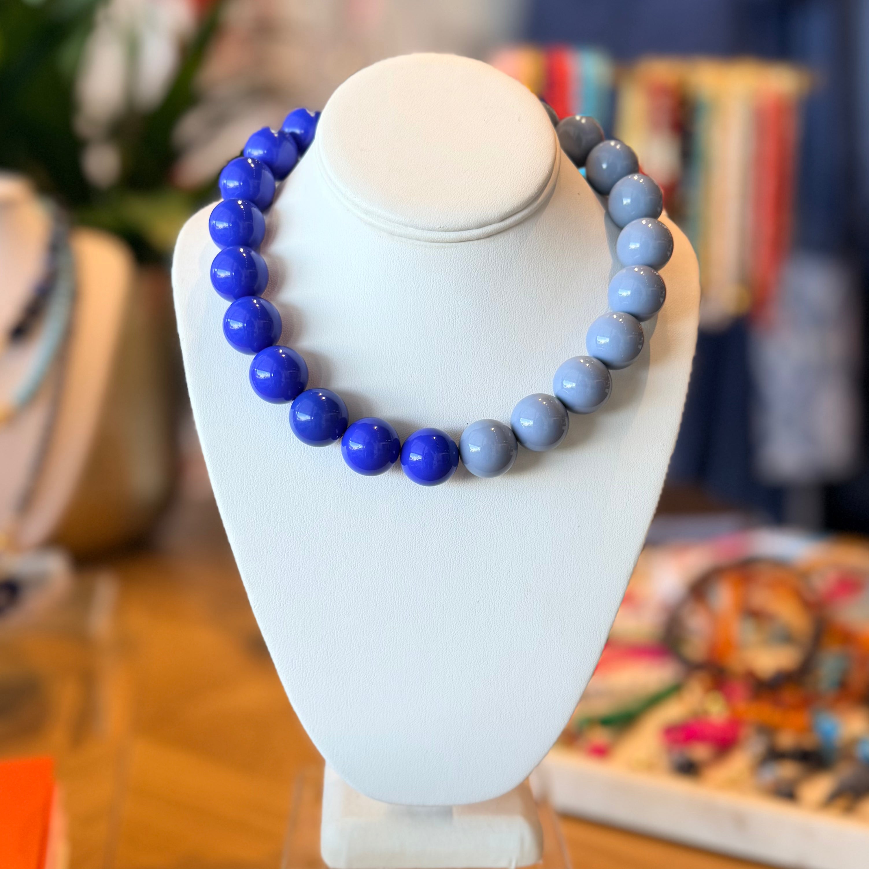Collar de joya de caramelo