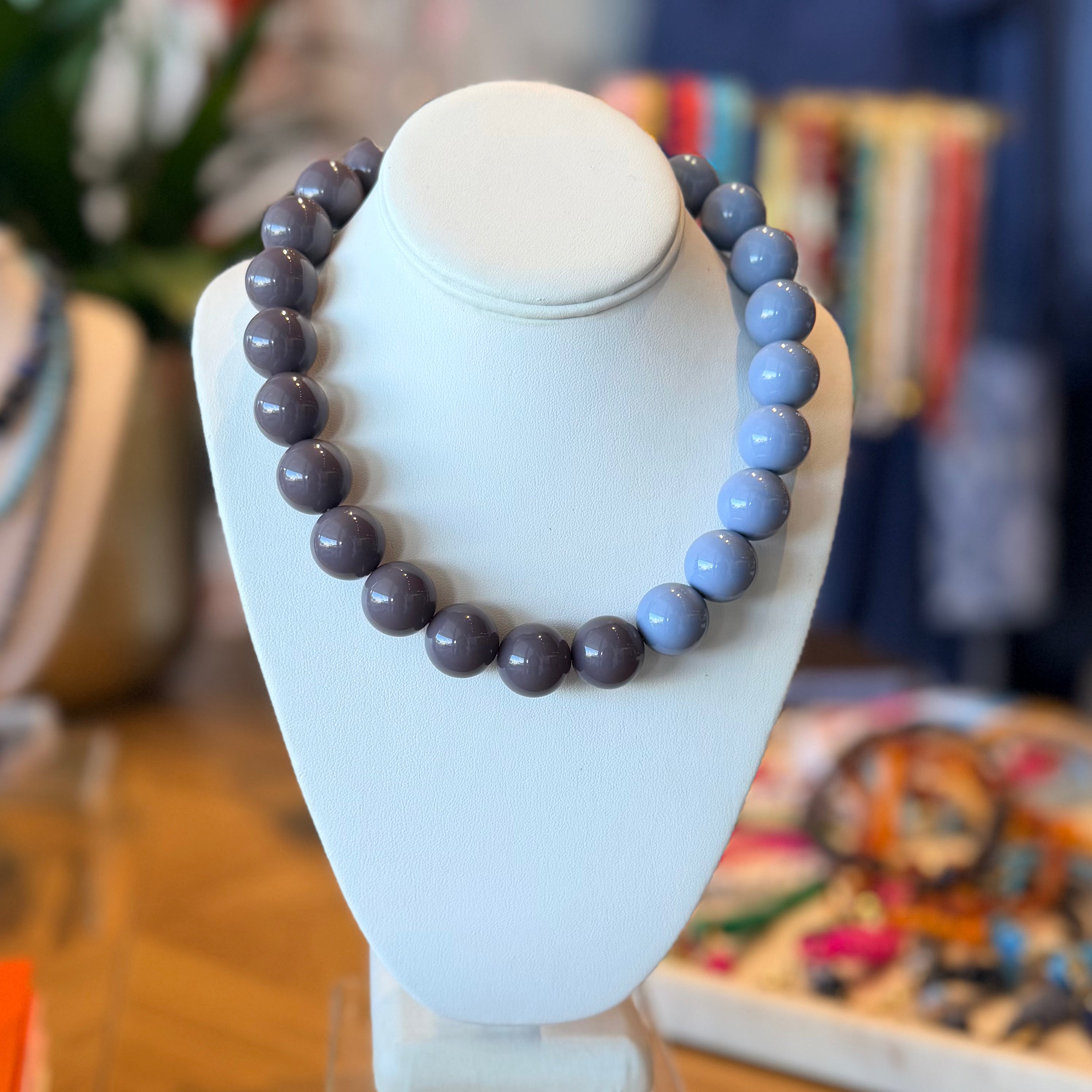 Collar de joya de caramelo