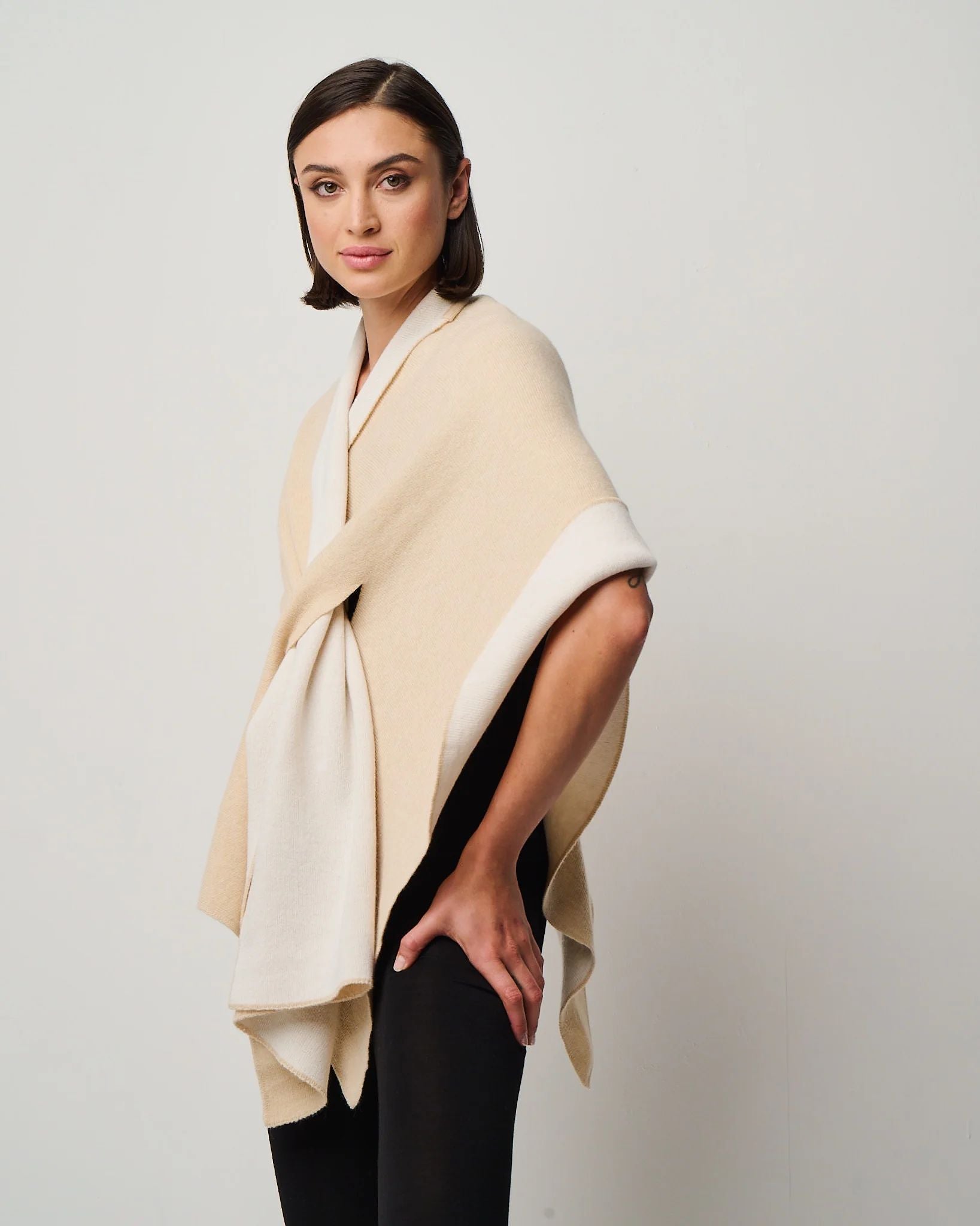 Mantella Soft Bicolore in Merino