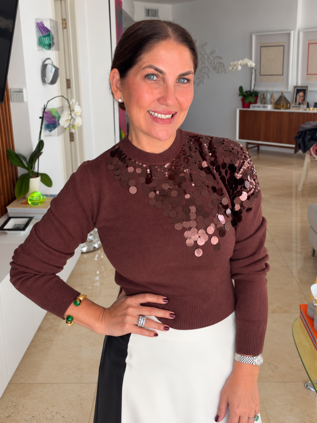Pearl Blossom Sweater | PS Showroom