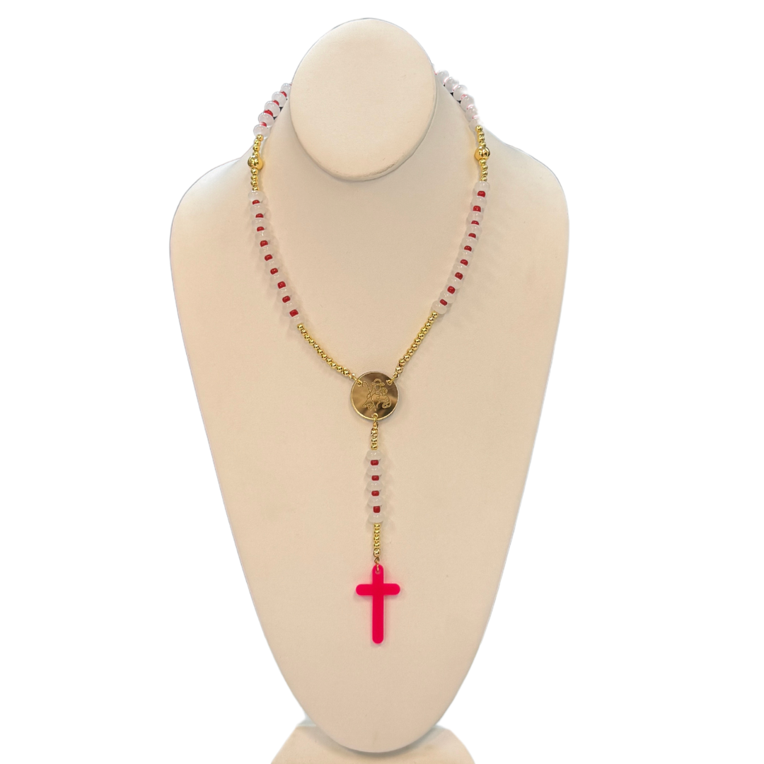 Rosaries with acrylic