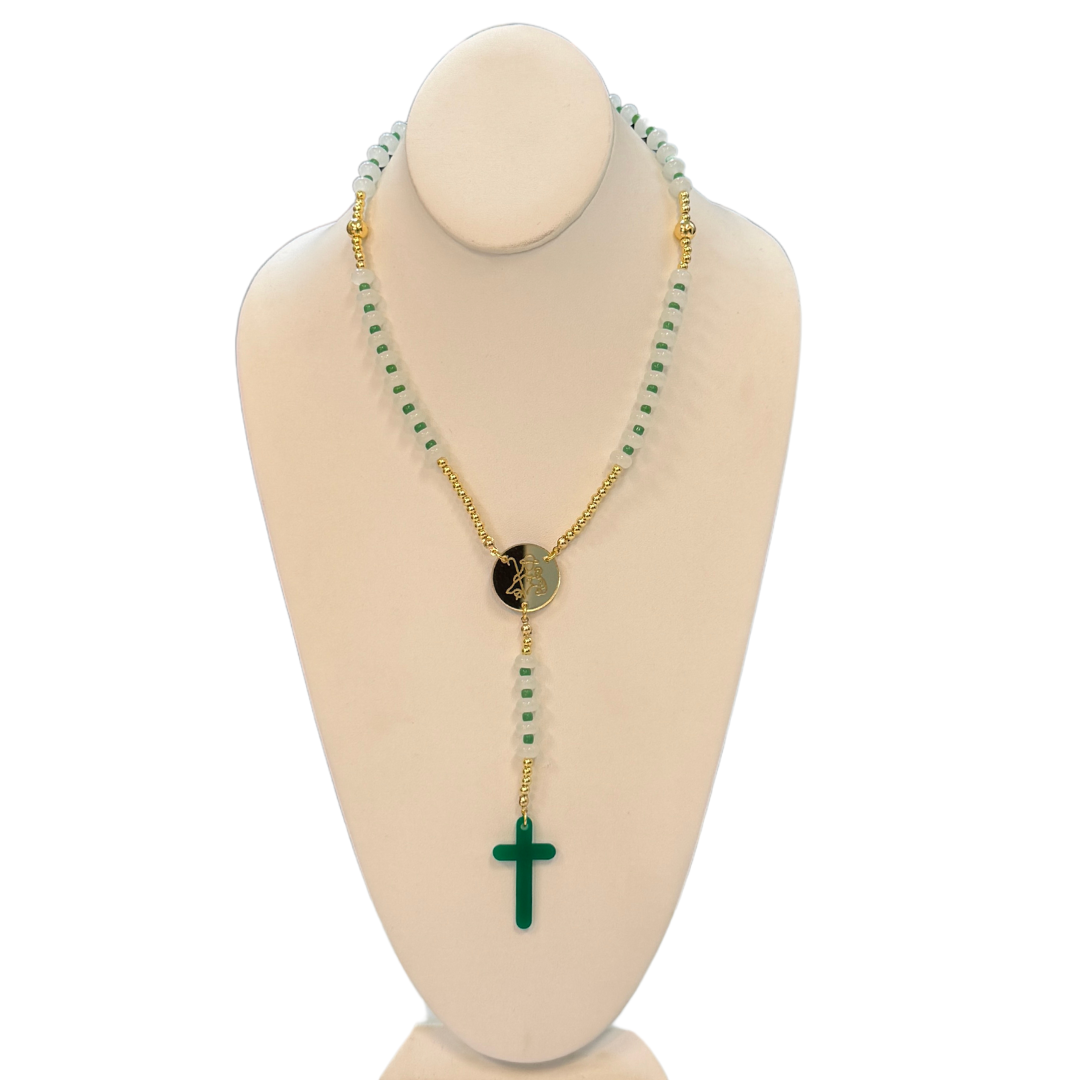 Rosaries with acrylic