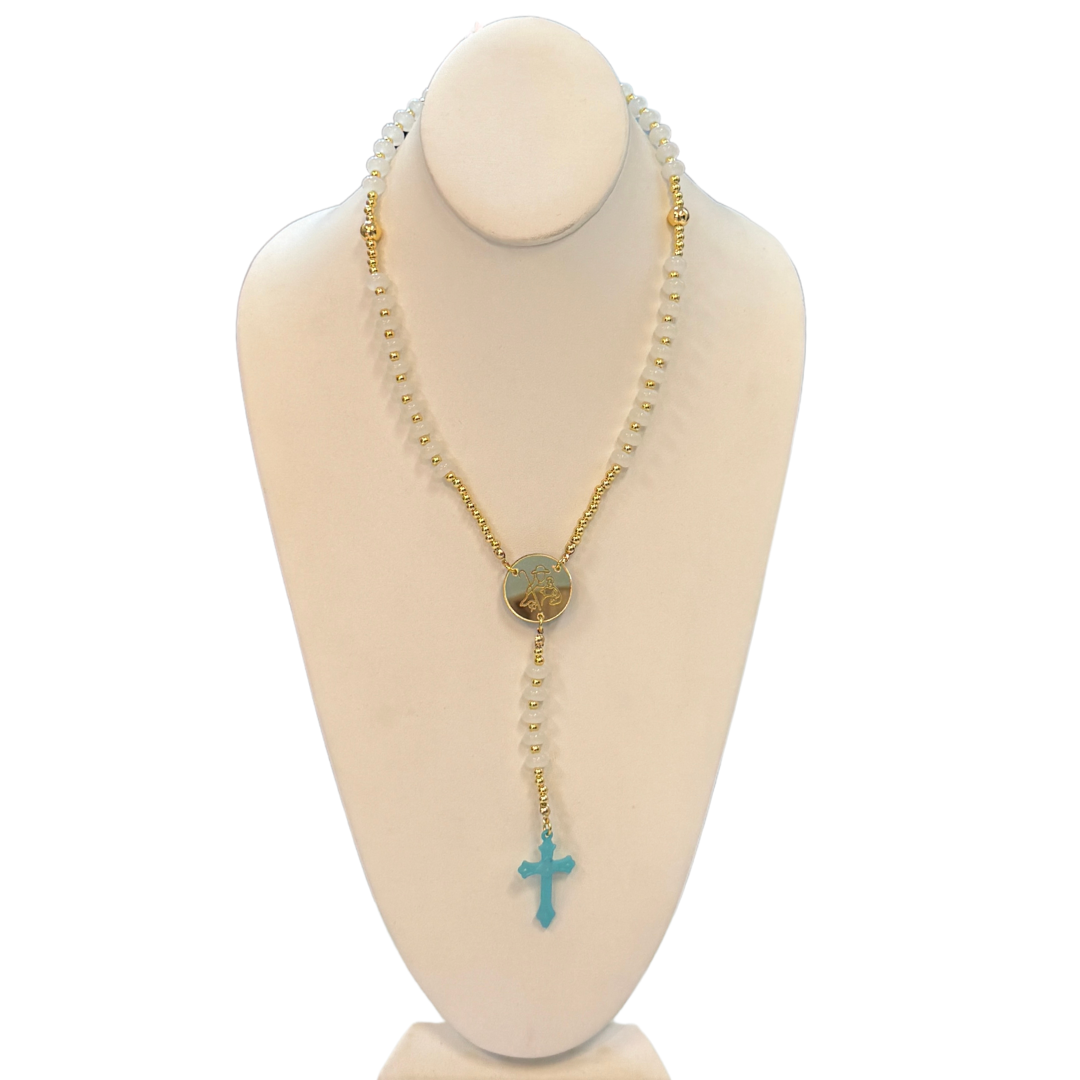 Rosaries with acrylic