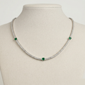 Tenis Round Emerald 2mm
