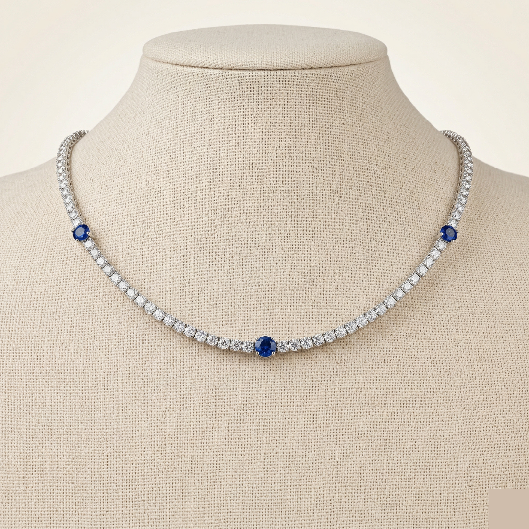 Tenis Round Sapphire 2mm