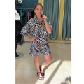Conjunto de pantalón corto y camisa