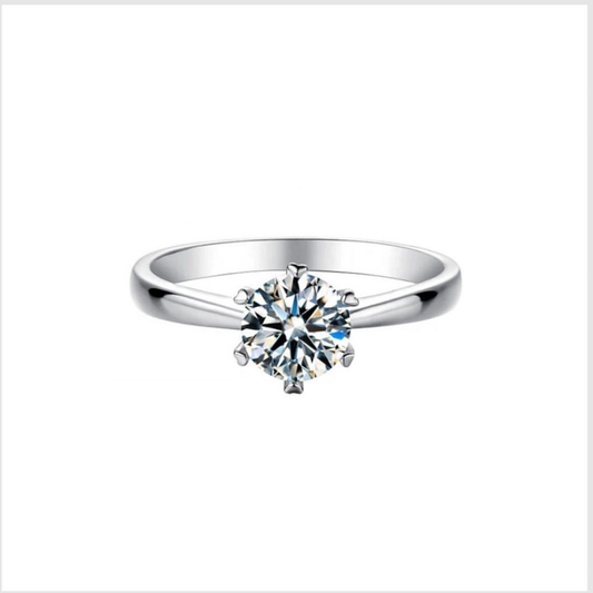 Anillo Solitario 2ct Tiffany