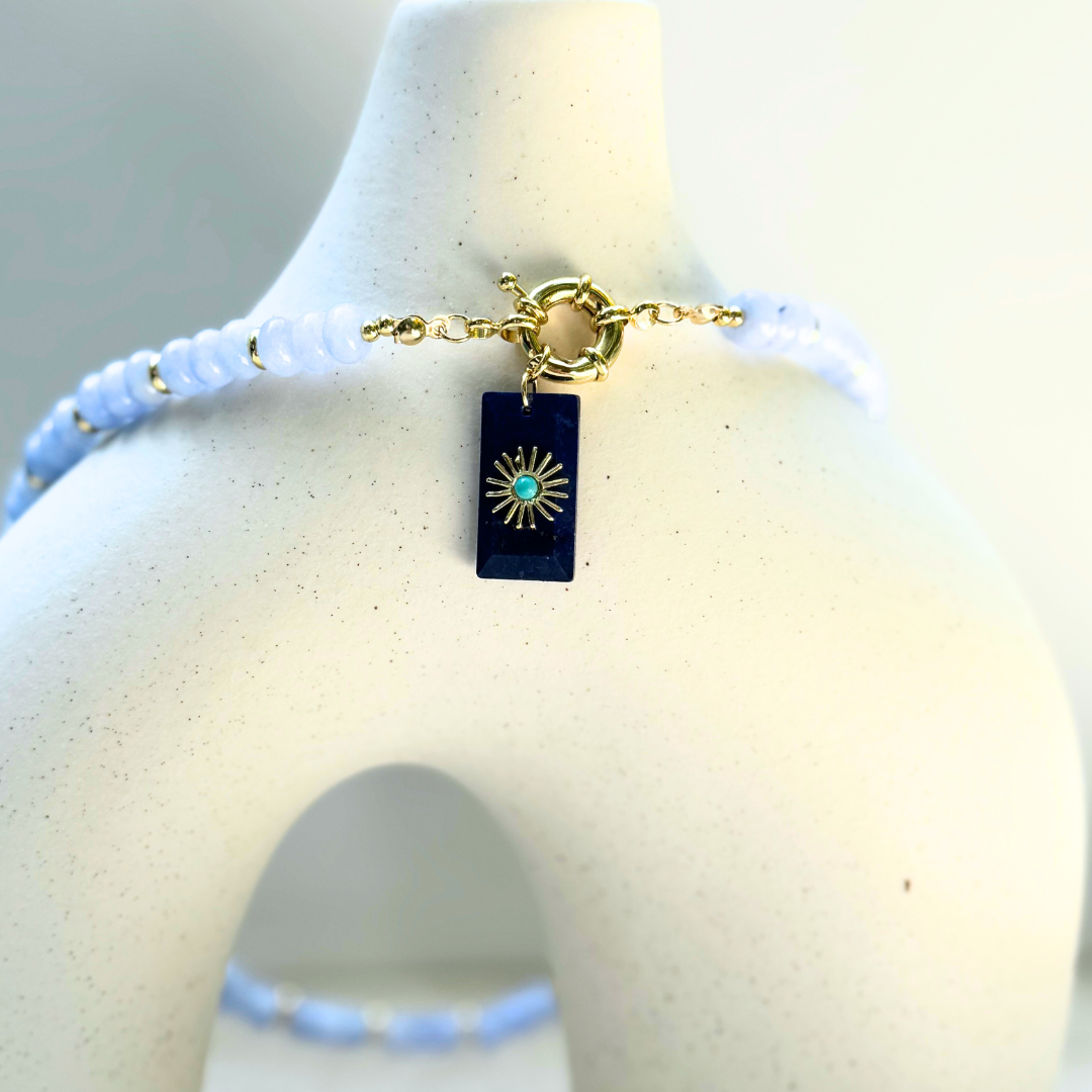 Charm sol piedras naturales