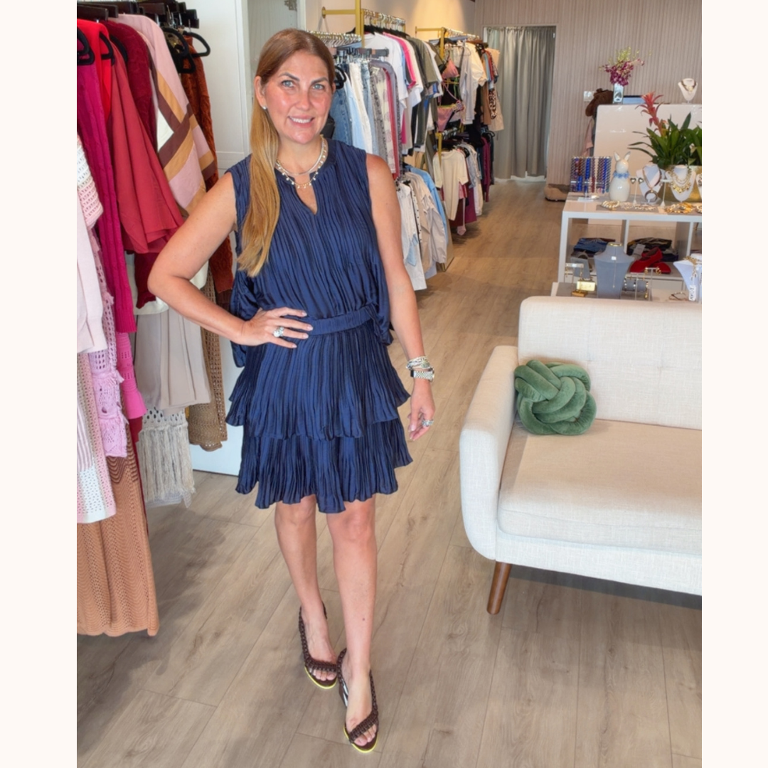 Silk Whisper Ruffle set