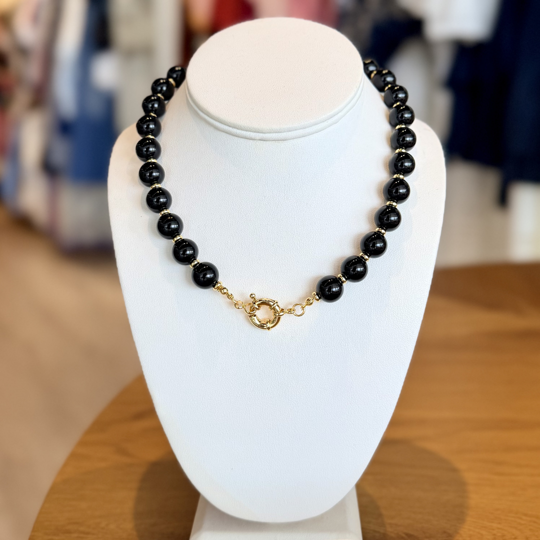 Artisan Glow Beaded Necklace