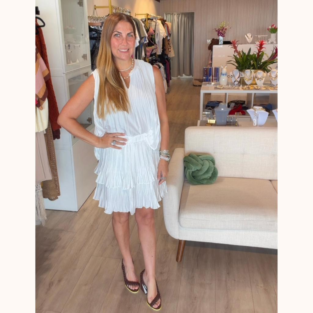 Silk Whisper Ruffle set