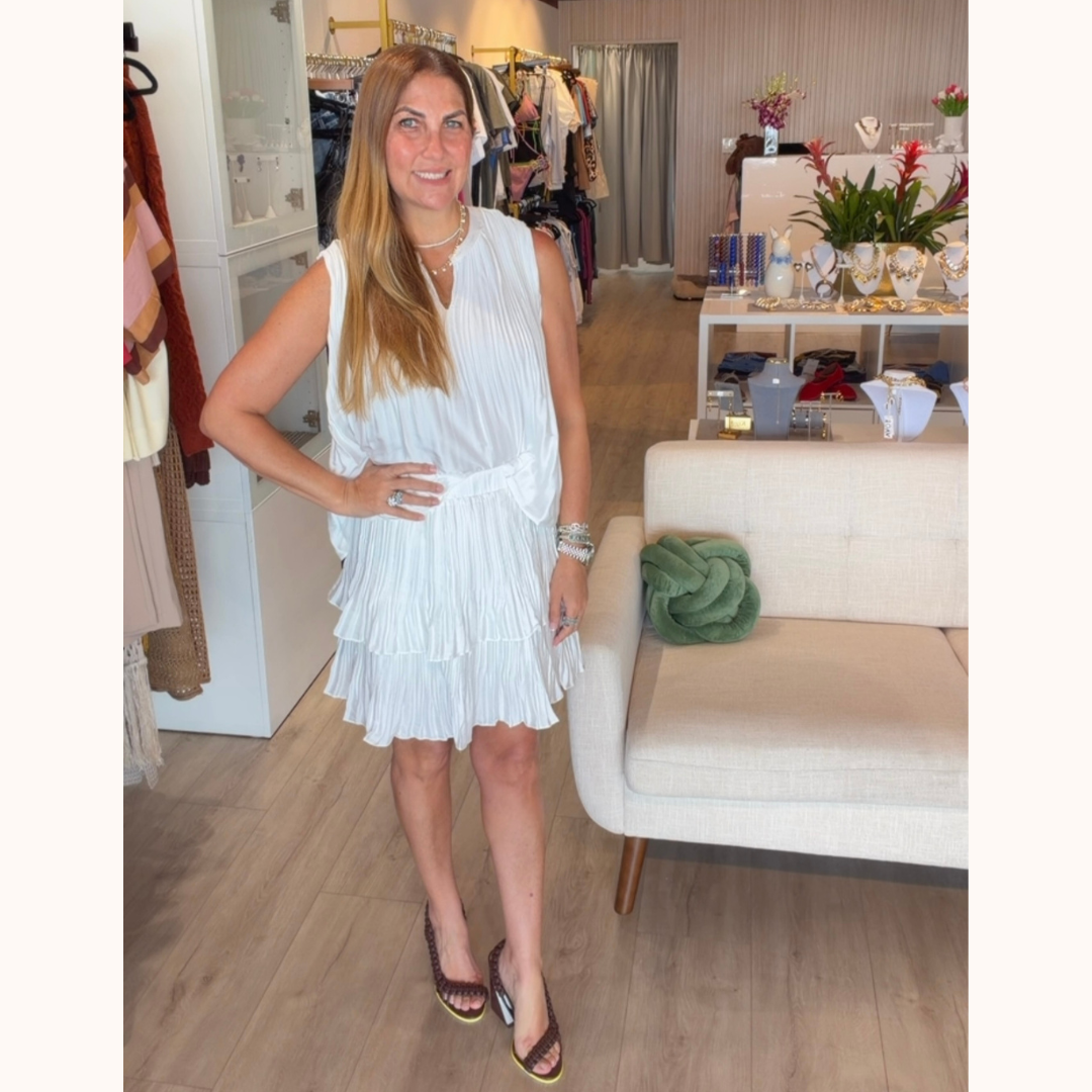 Silk Whisper Ruffle set