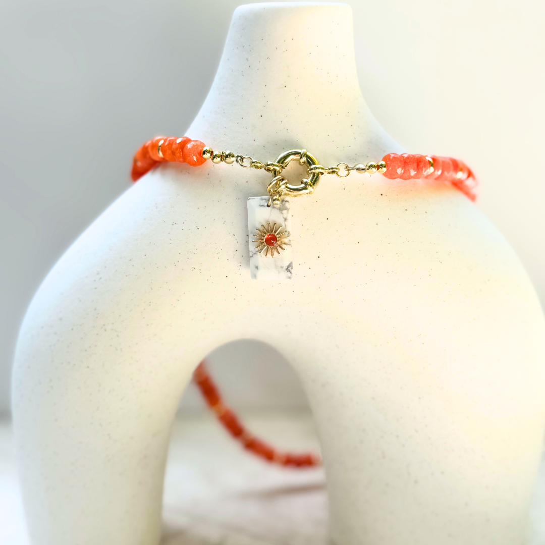 Charm sol piedras naturales