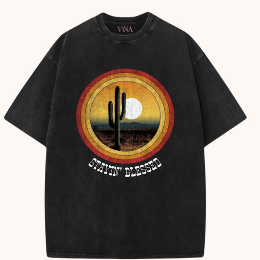Staying Blessed oversized T-shirt