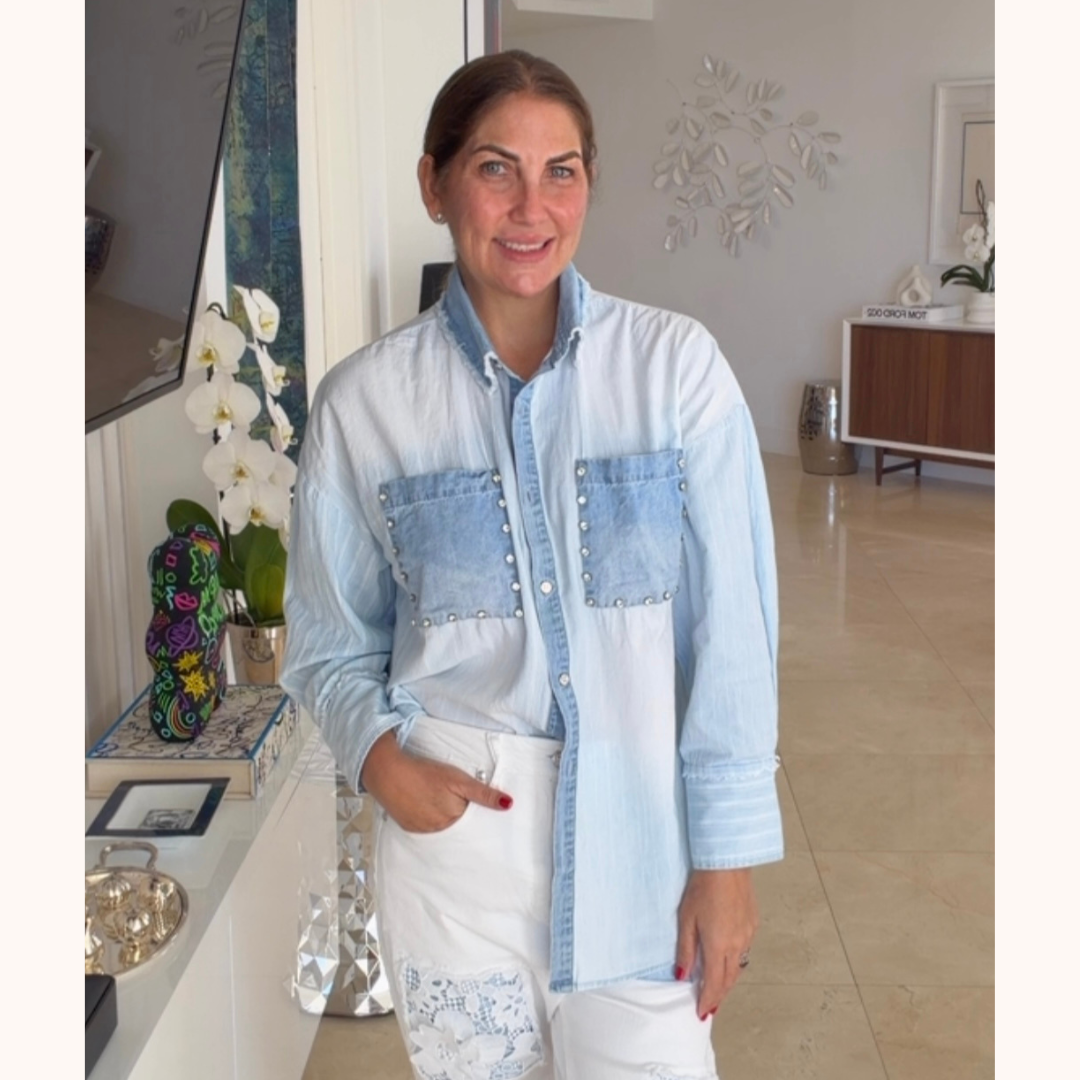 The Milano Lace Blend Shirt