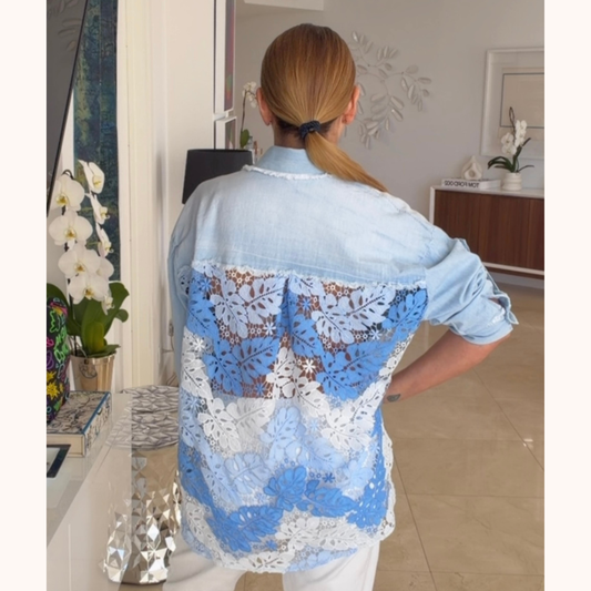 The Milano Lace Blend Shirt