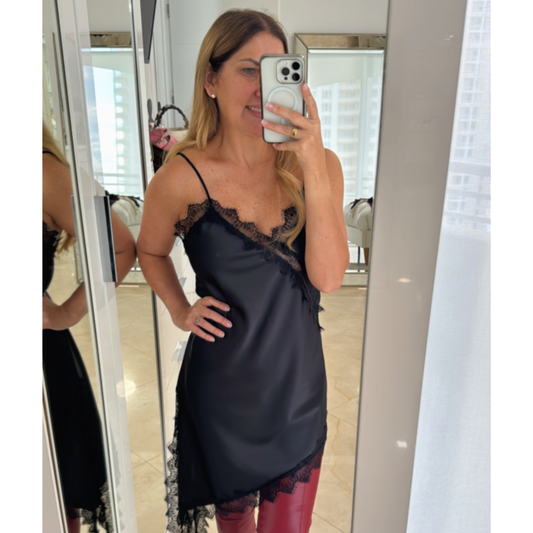Blusa de seda larga