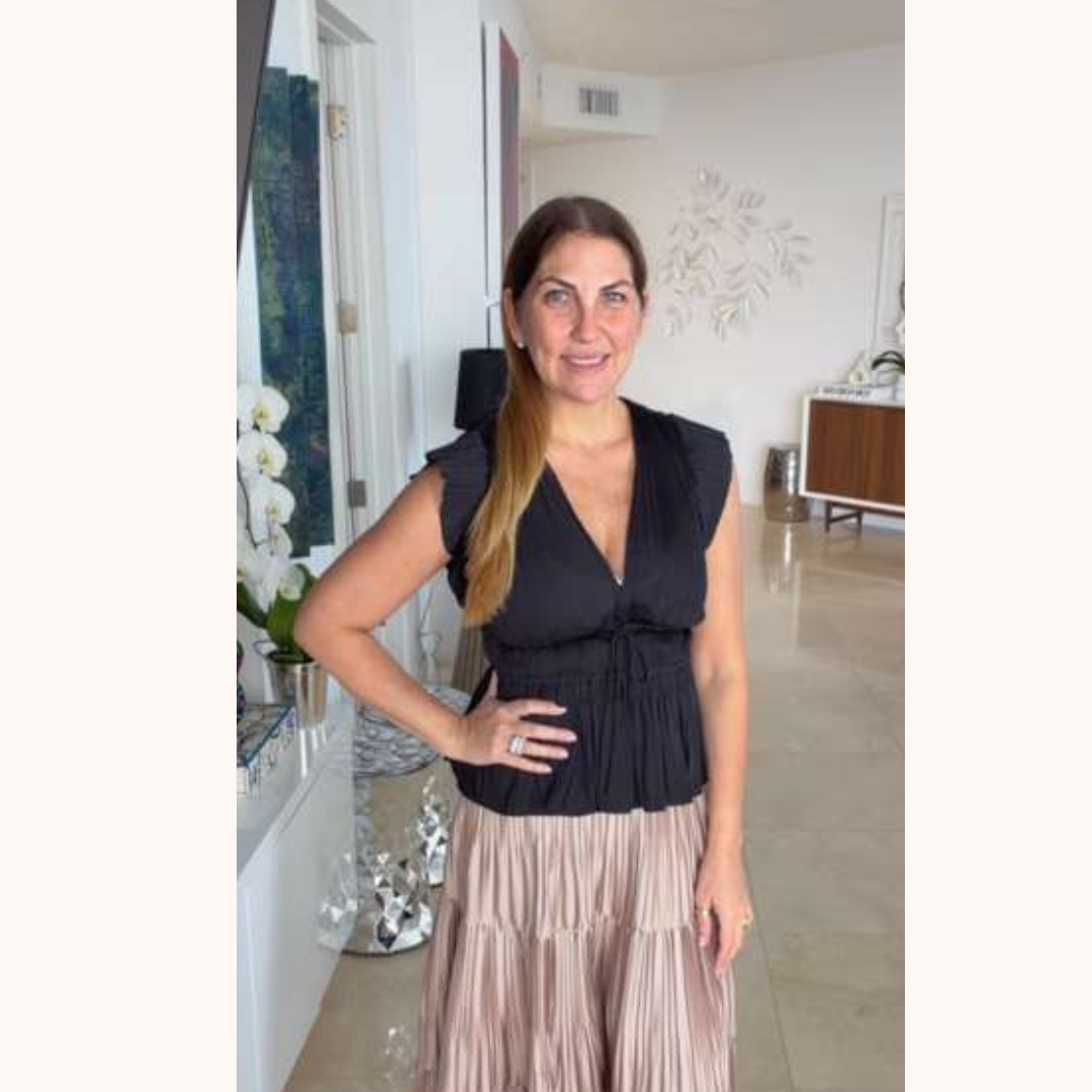 Vestido americano de crochet